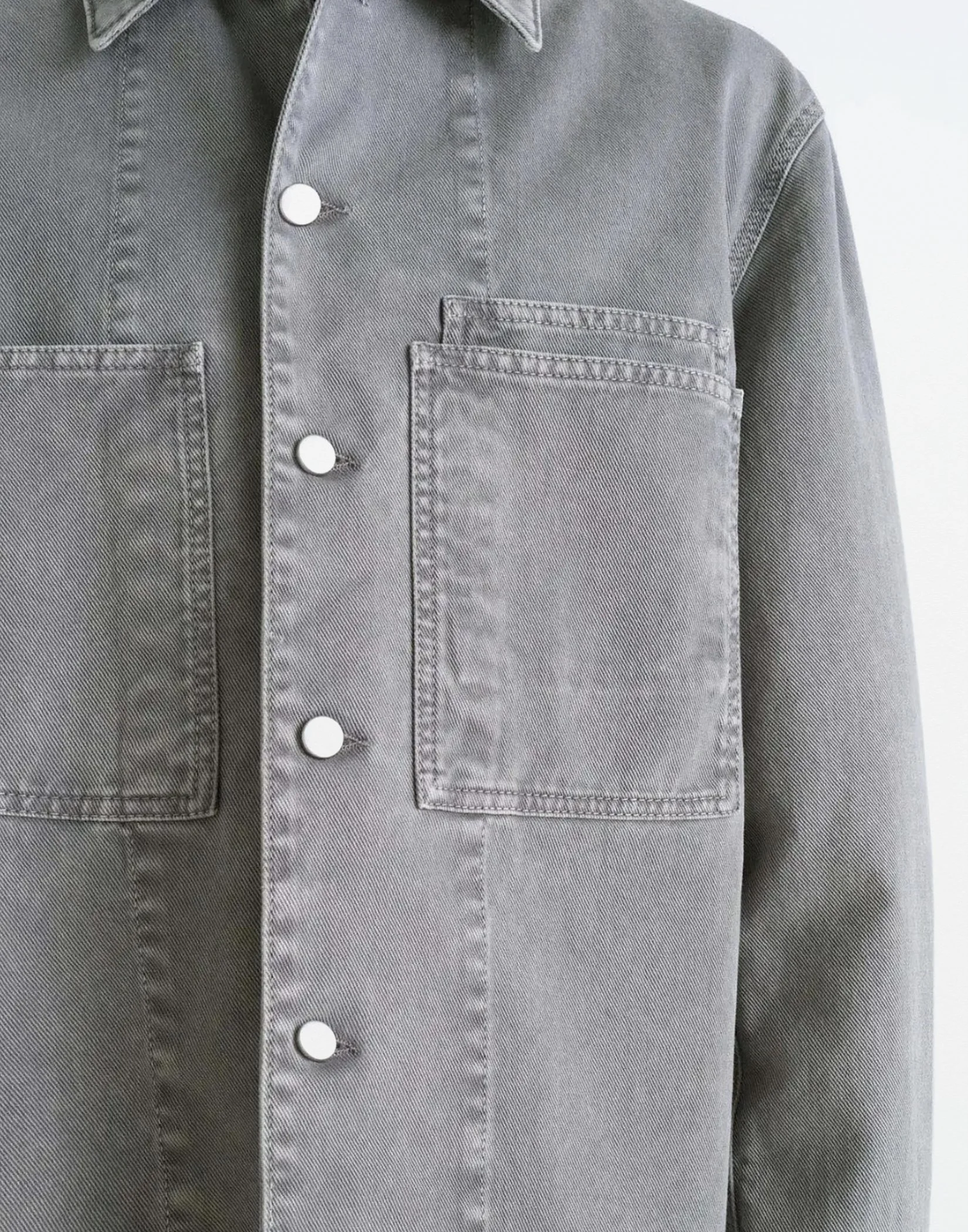 Studio Nicholson - Lazar Denim Jacket (Ivory) — EQUIPMENT